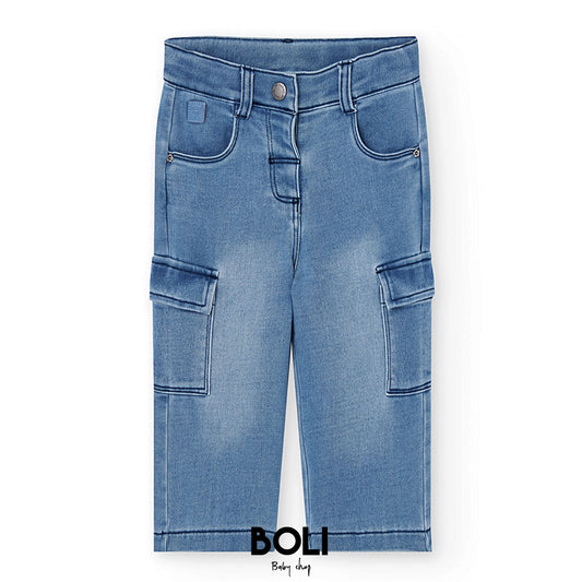 Pantalon Denim Blue Niña