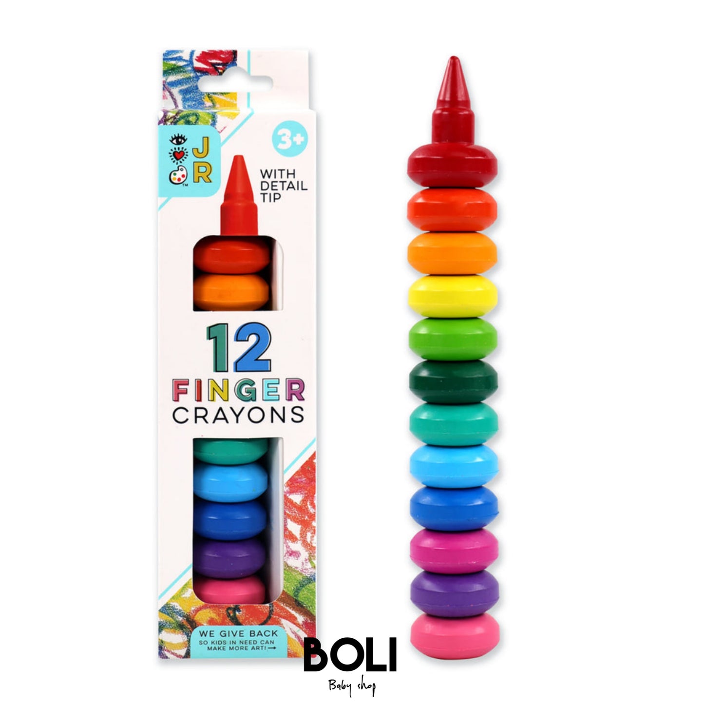 Finger crayons