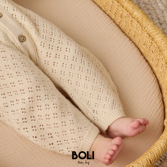 Natural Bubble Romper