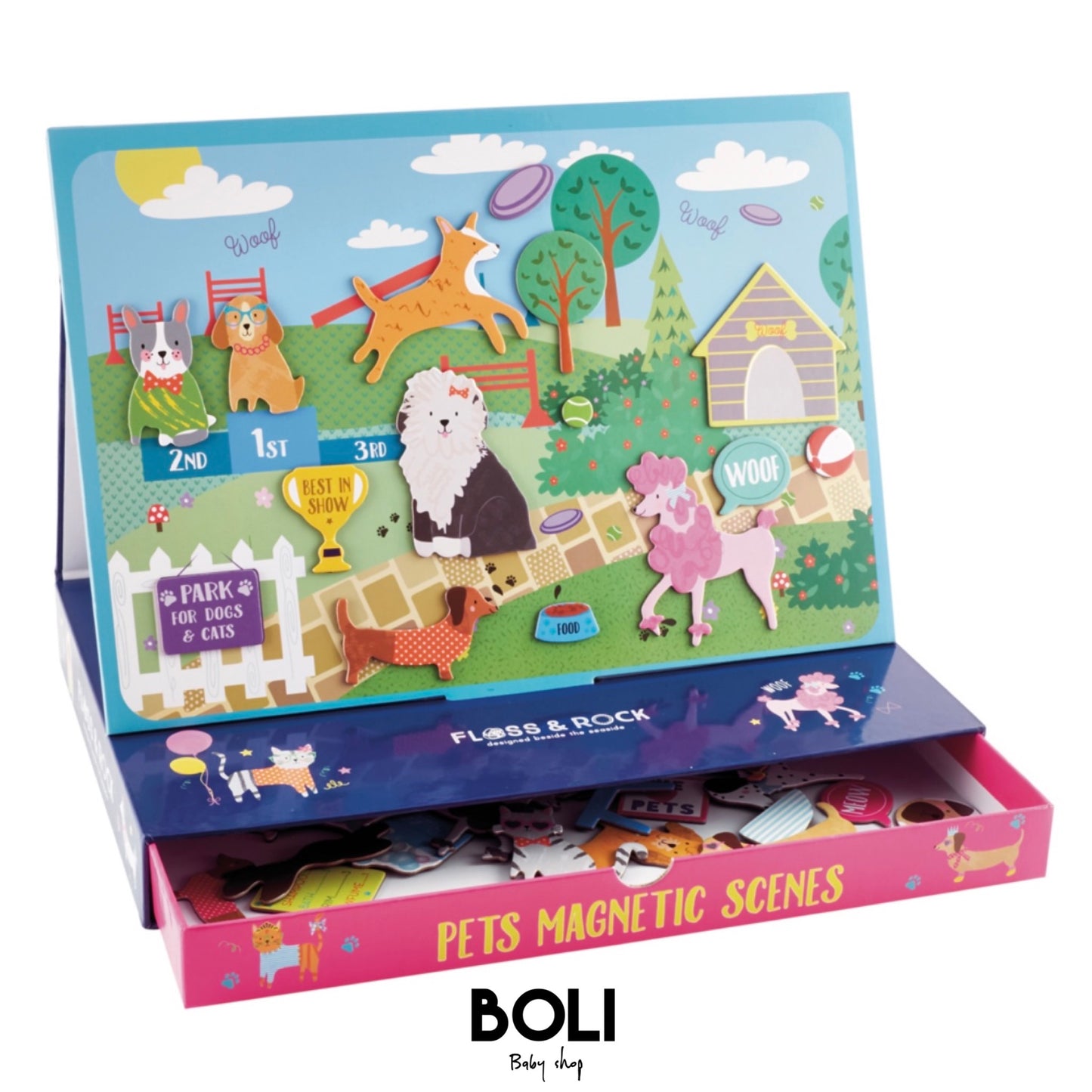 Magnetic Play Scenes Pets