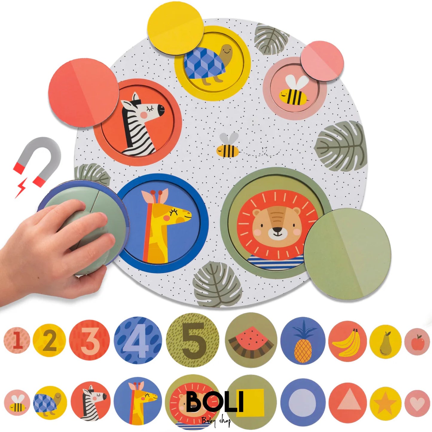 Magnetic Peek a Boo Puzzle