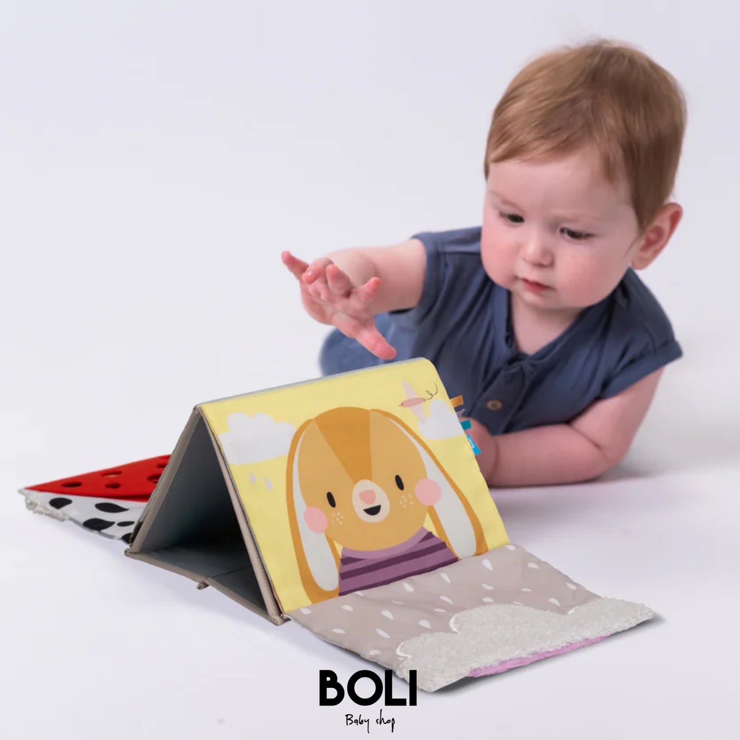 Tummy Time Sensory Book