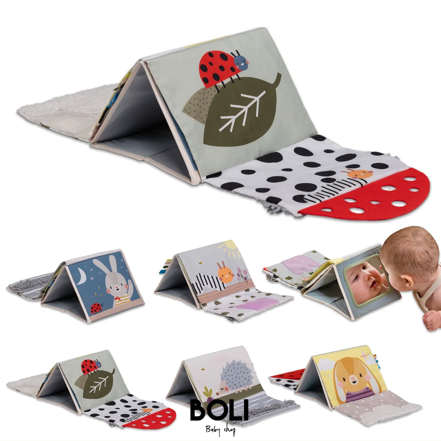 Tummy Time Sensory Book