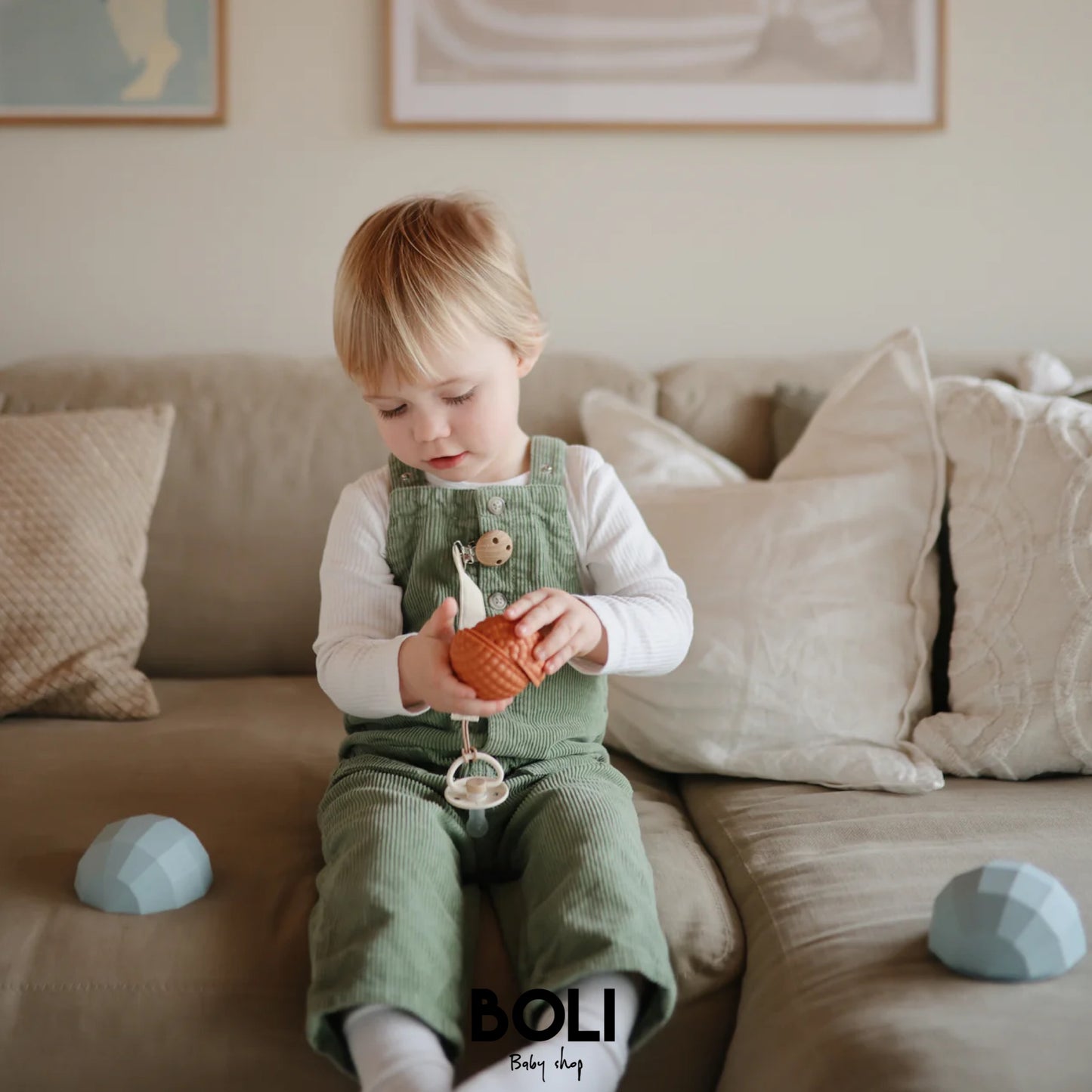 Blue Nesting Spheres
