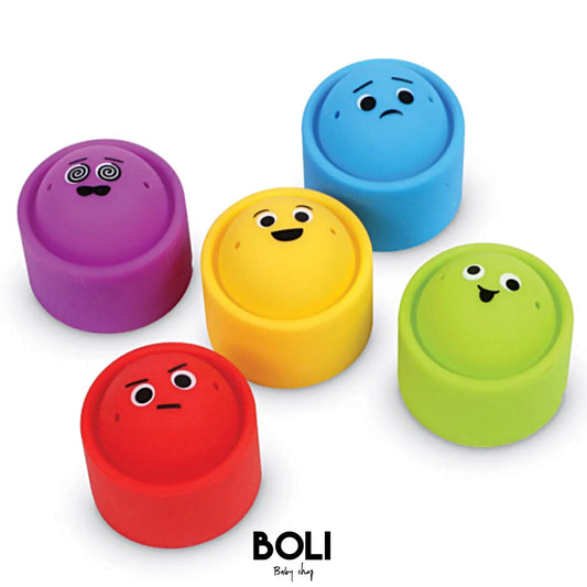 Rainbow fidget poppers