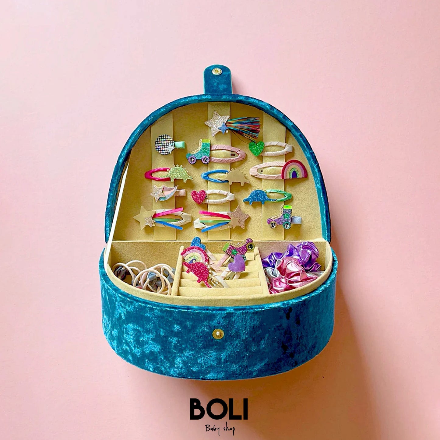 Blue Rainbow Jewelry Box