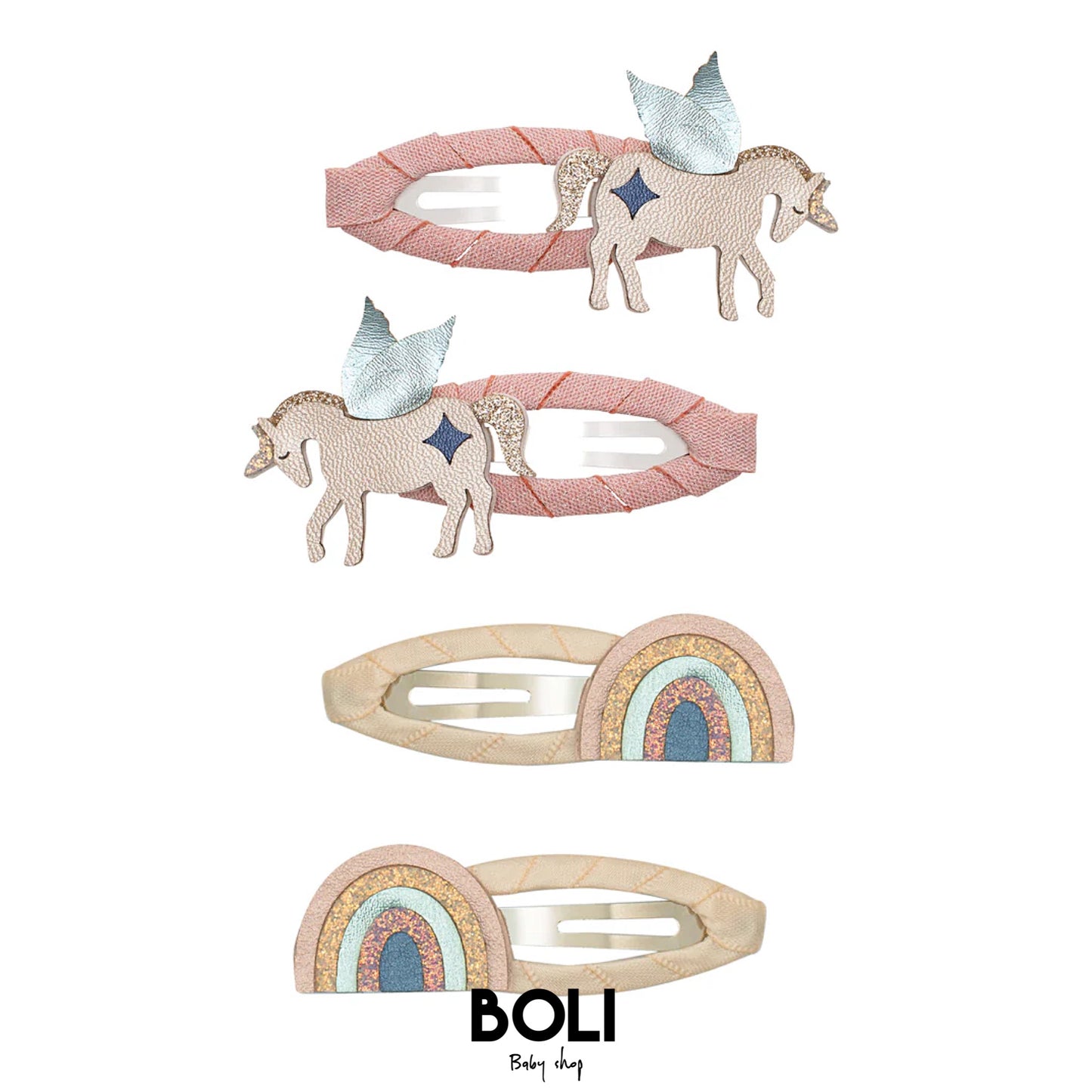 Winged Unicorn Clips