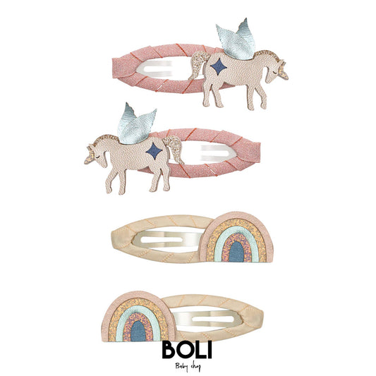 Winged Unicorn Clips