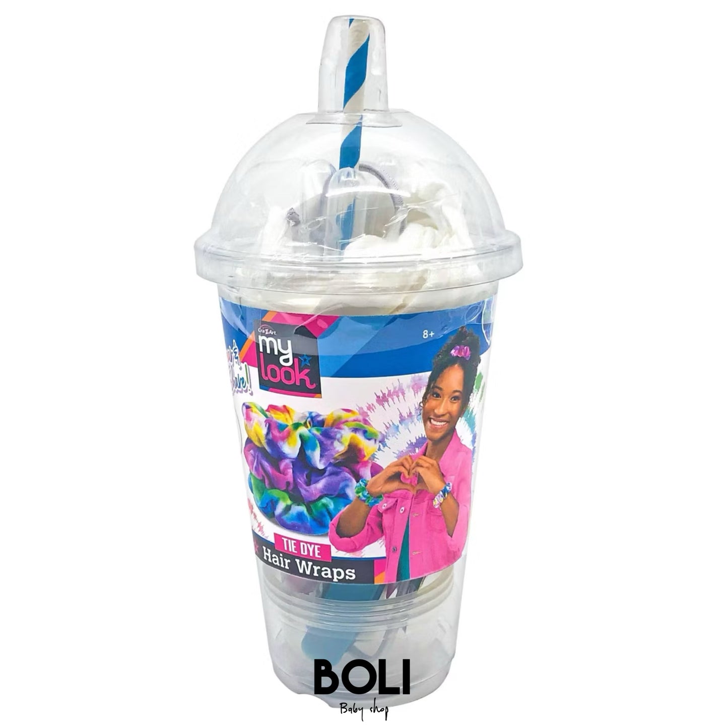 Tie Die Scrunchies Cup