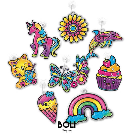 Sparkling Window Art