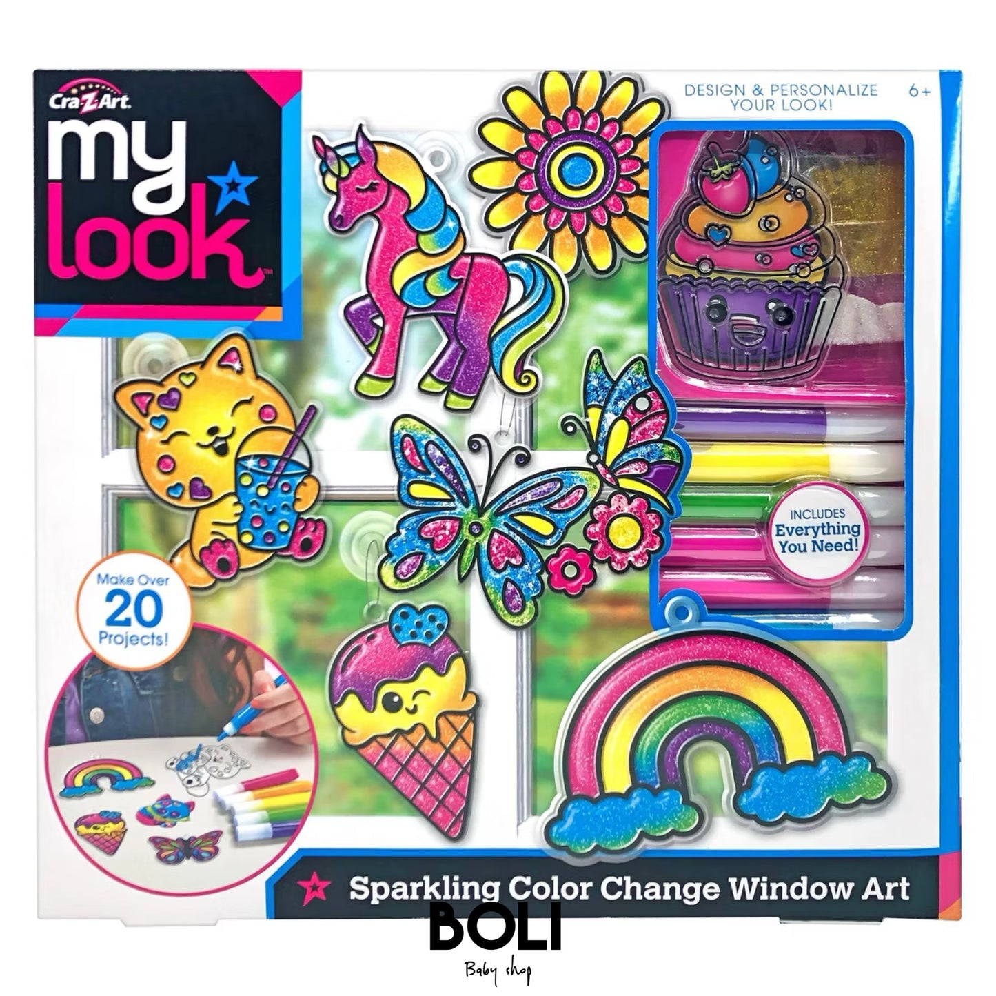 Sparkling Window Art