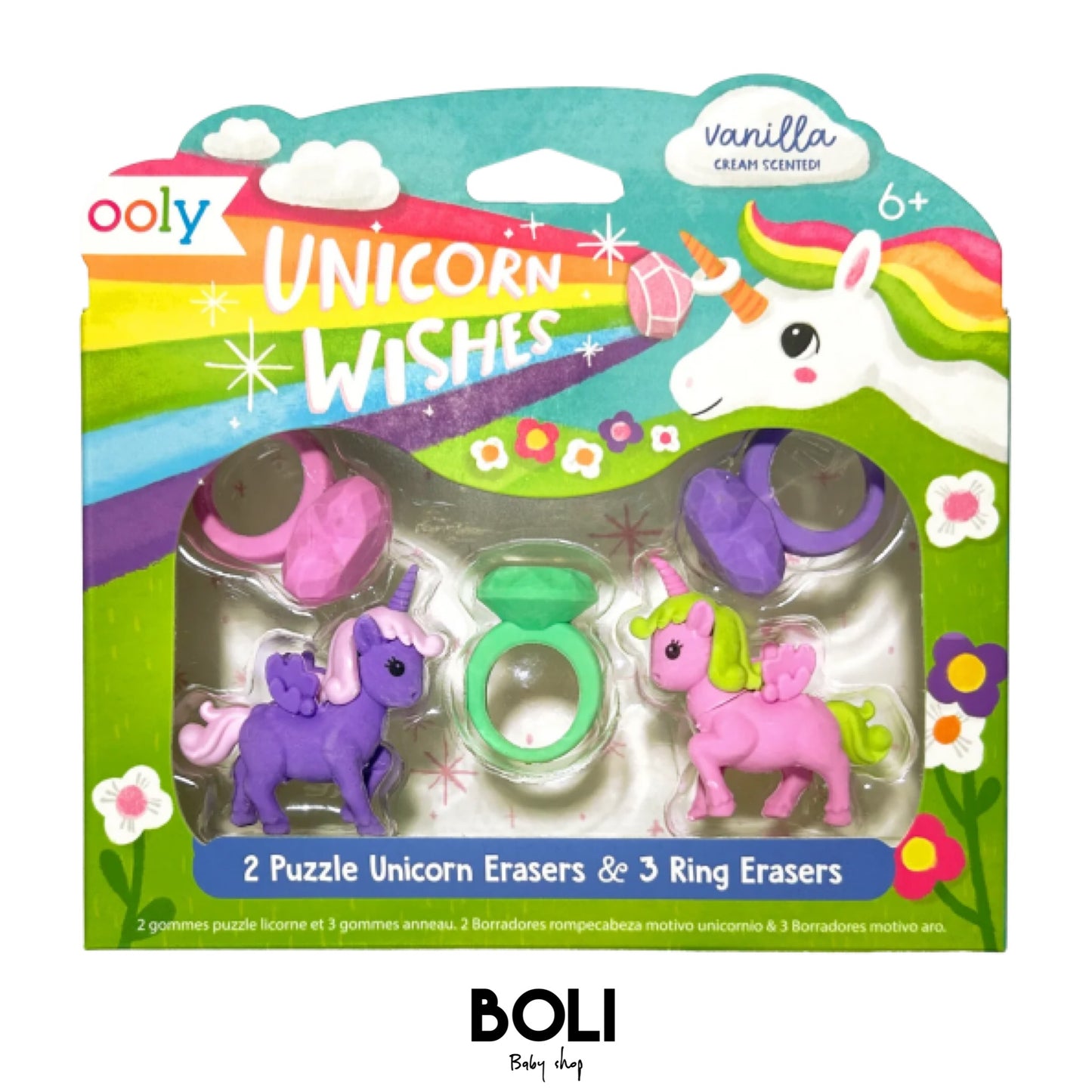 Unicorn Wishes Erasers