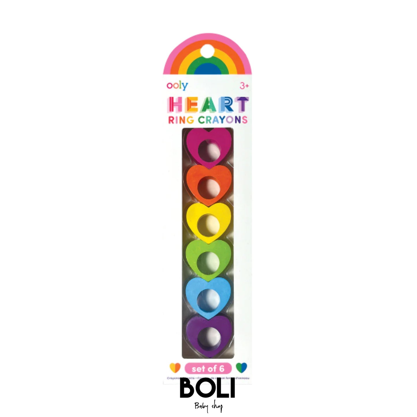 Heart Ring Crayons
