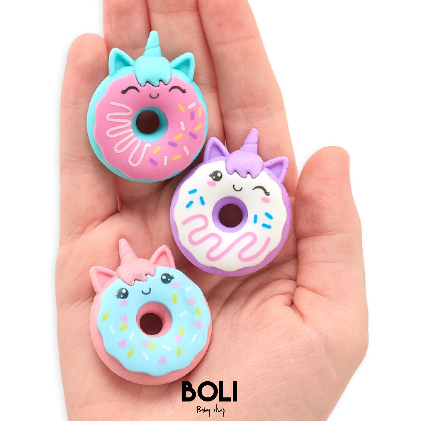 Unicorn Donuts Erasers