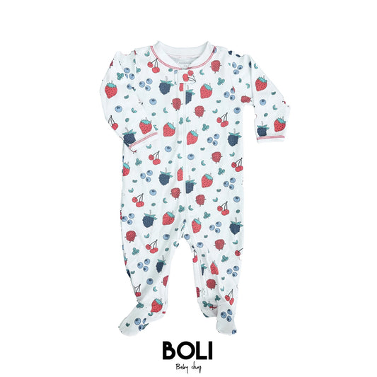 Berries & Cherries Footie