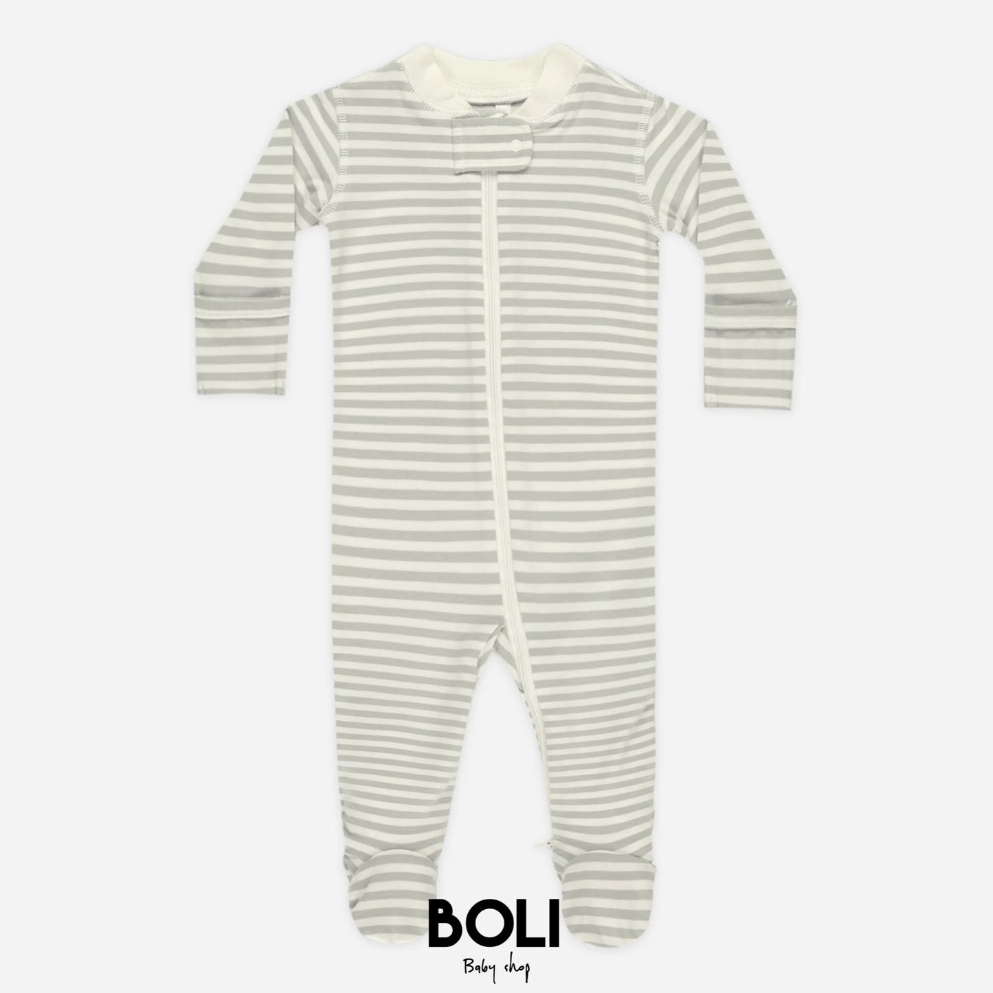 Sage Stripe Sleeper