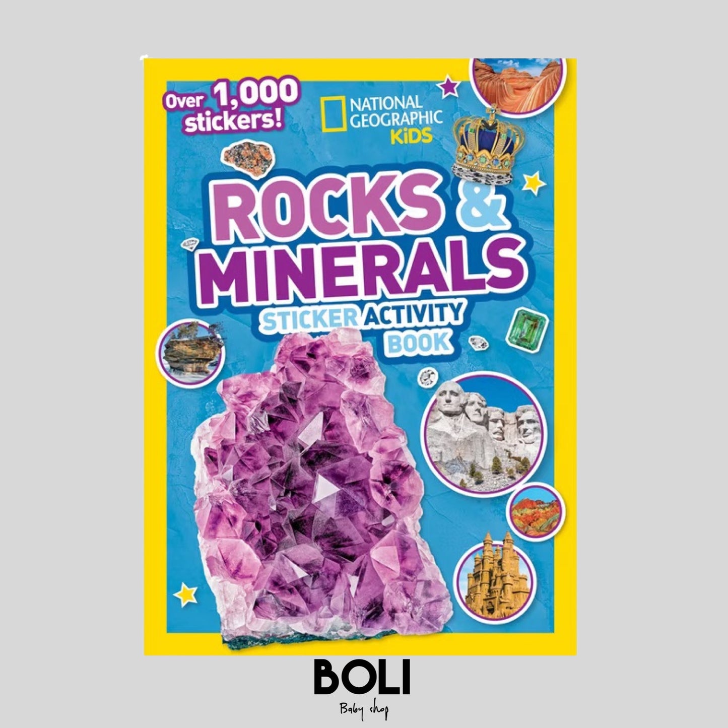 Rocks & Minerals Sticker Book