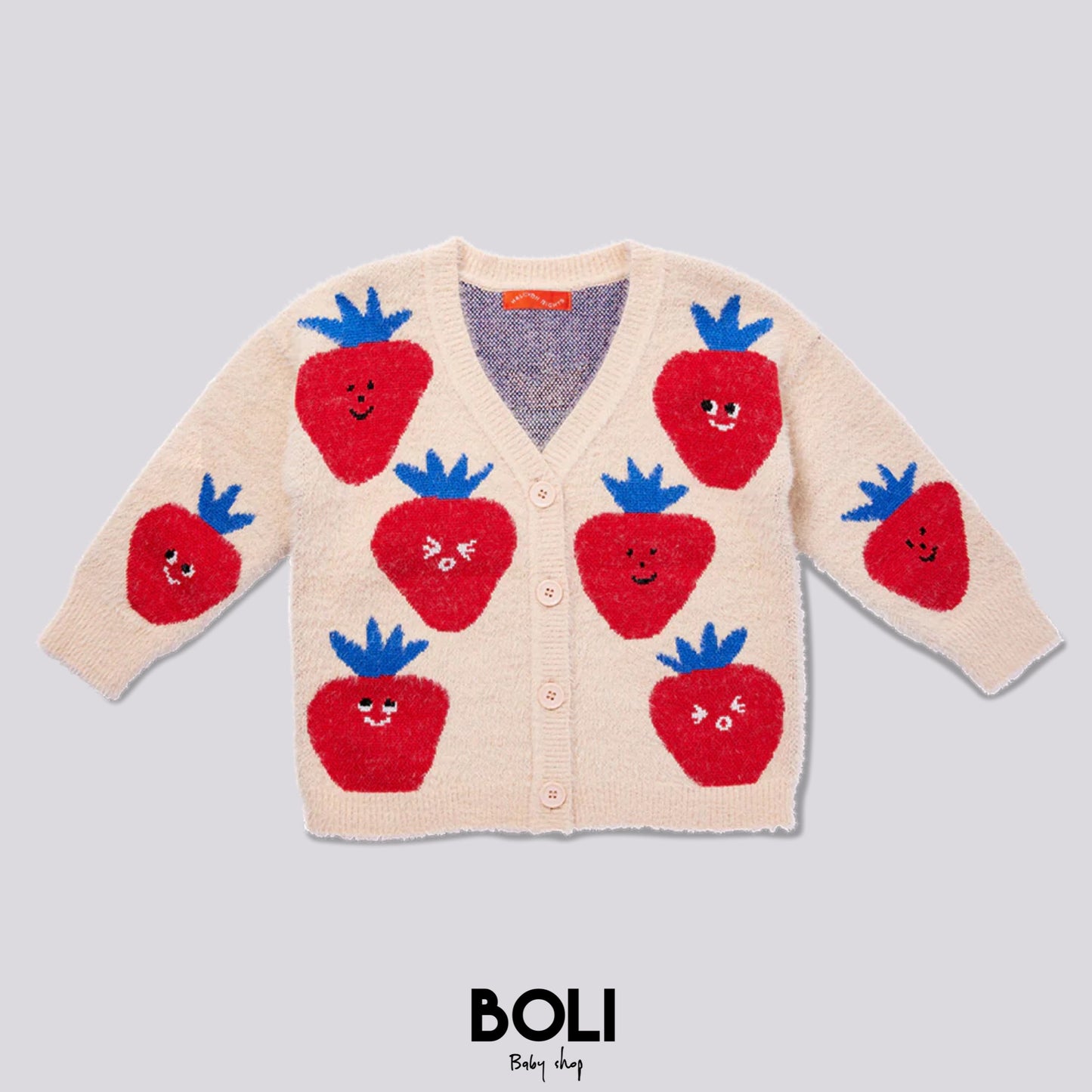 Berry Cozy Knit Cardigan
