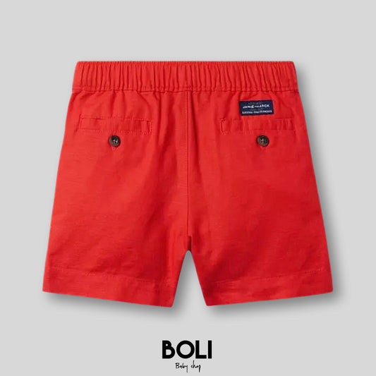 Linen Red Short