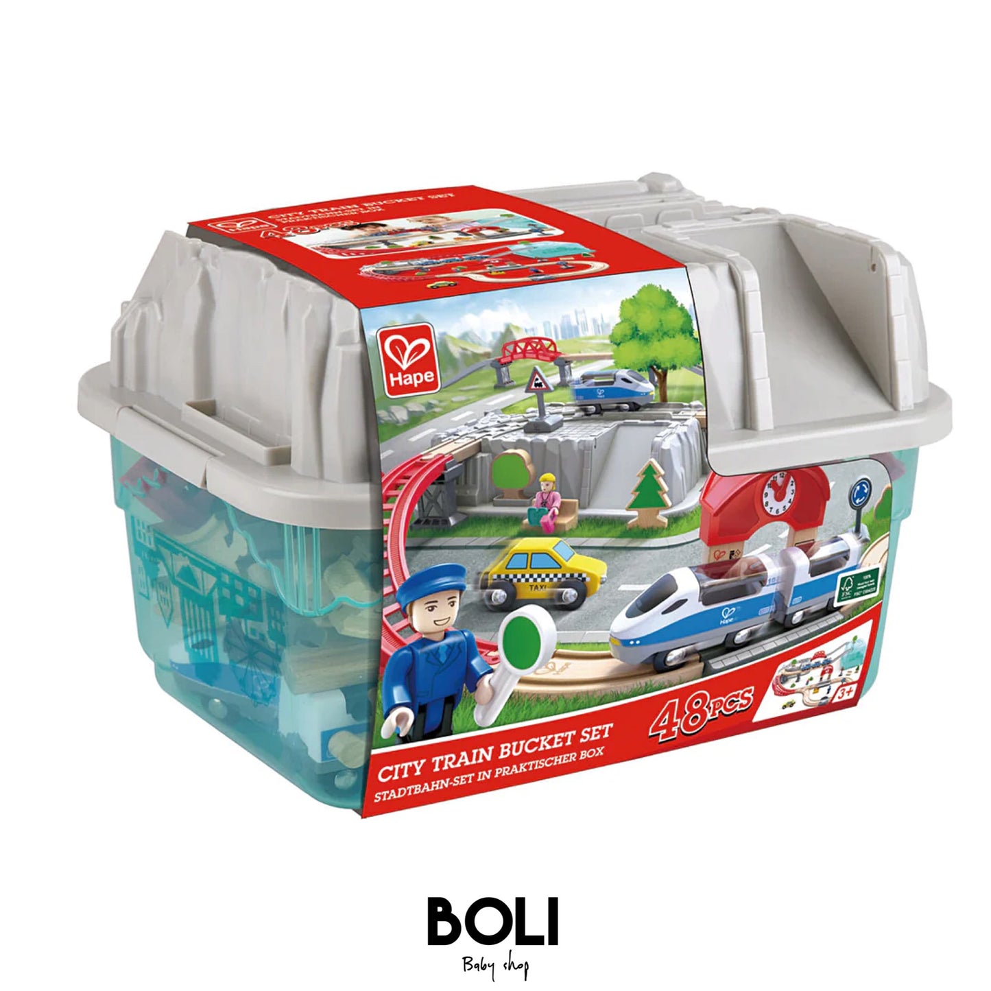 City Train bucket set