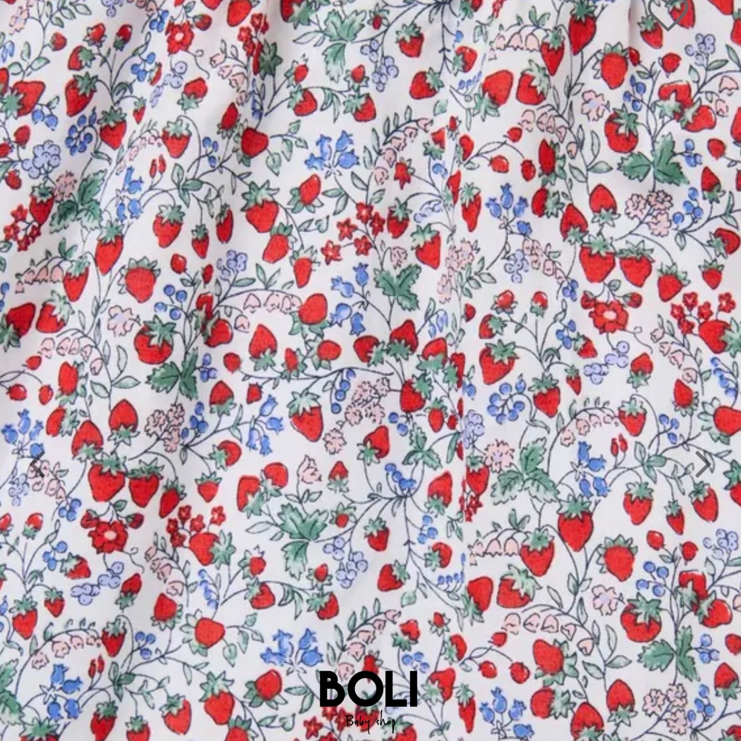 Strawberry Floral Dress