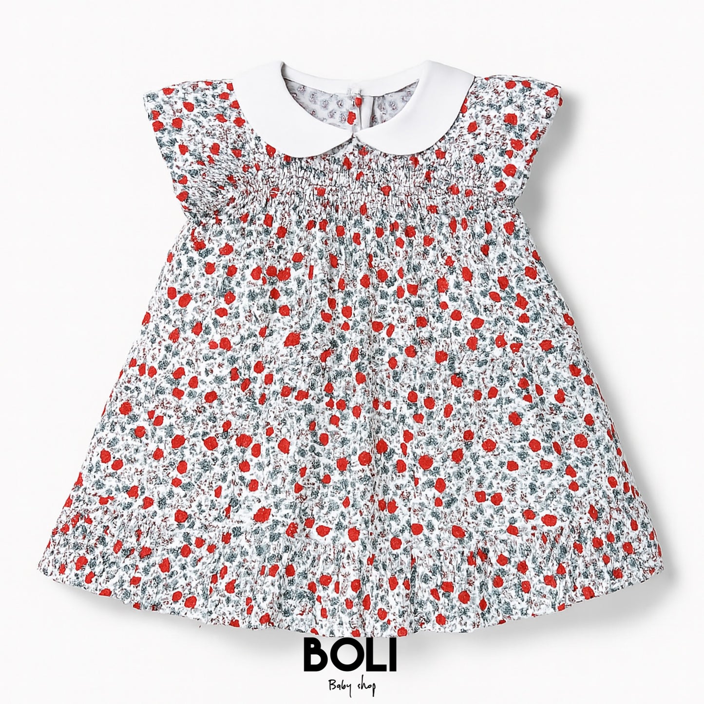 Strawberry Floral Dress