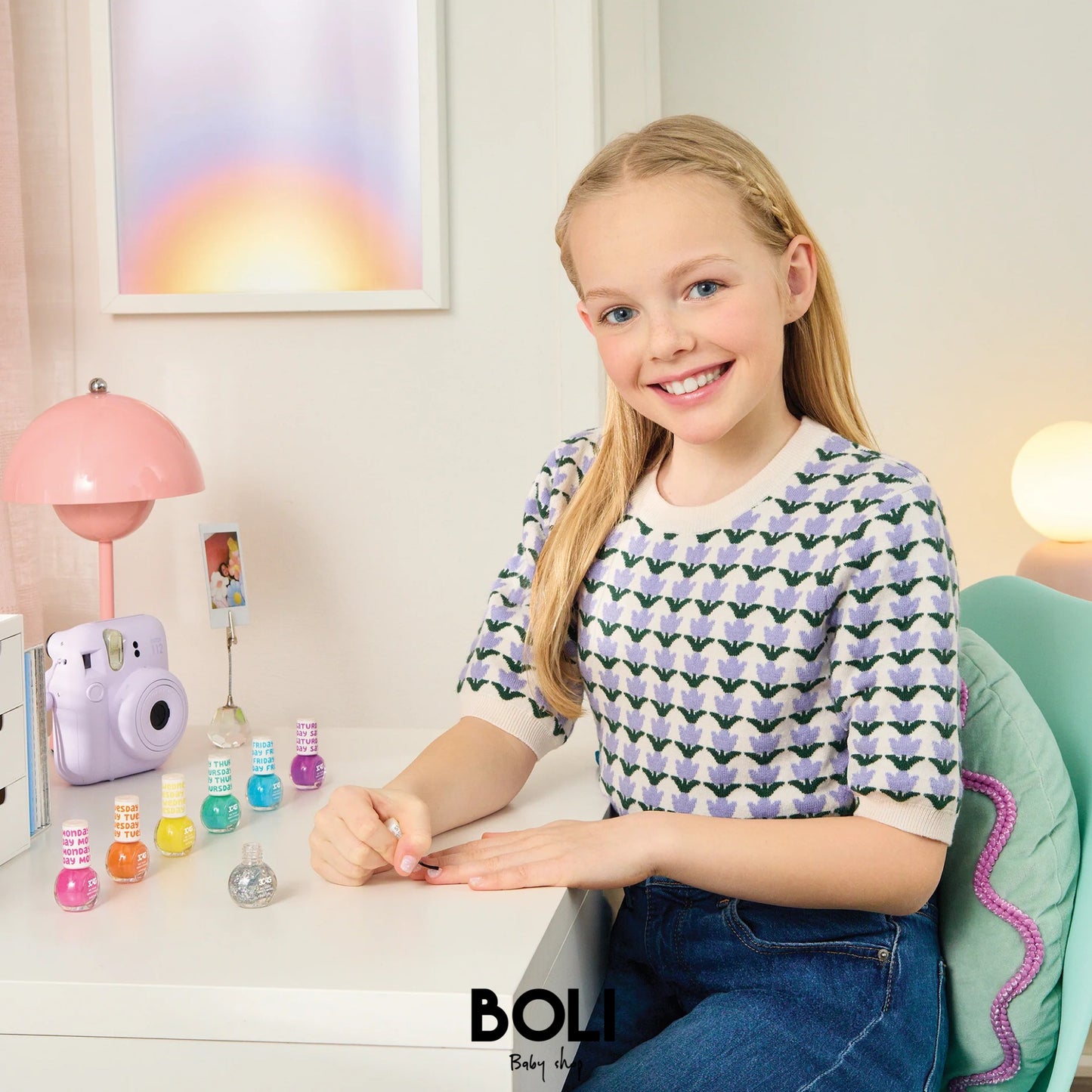 Days of the week Nail Polish