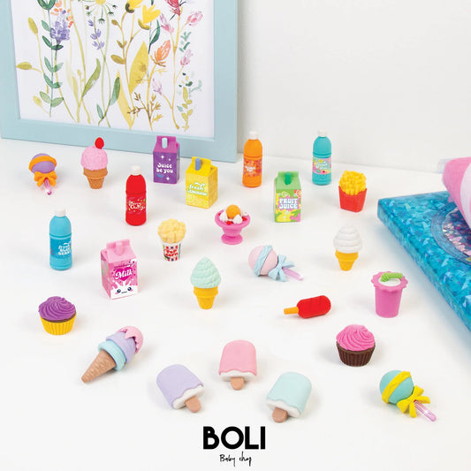 Snack & Sweets Eraser Set