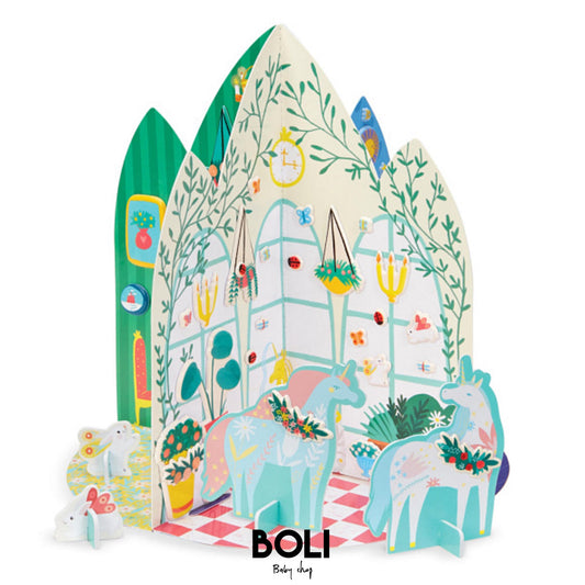 Puffy Sticker 3D Unicorn