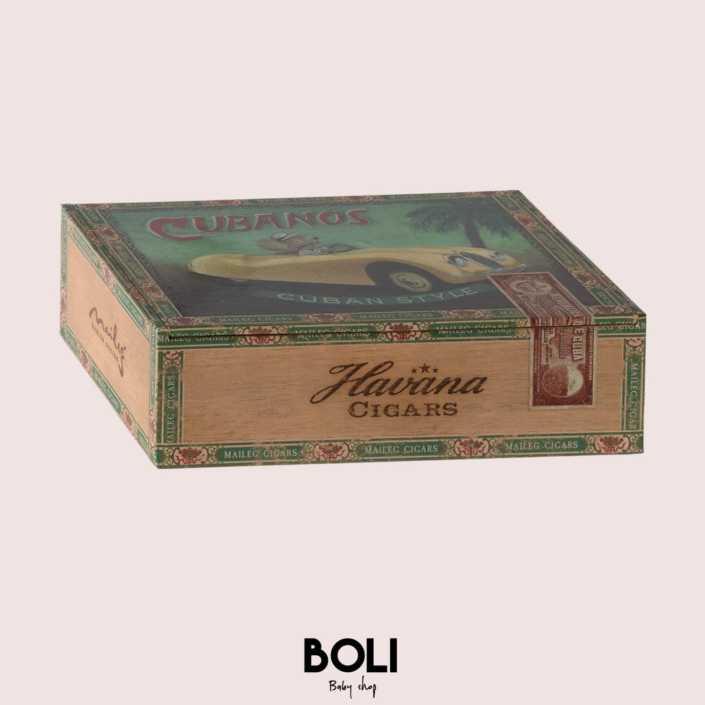 Grandma & Grandpa in Cigar Box