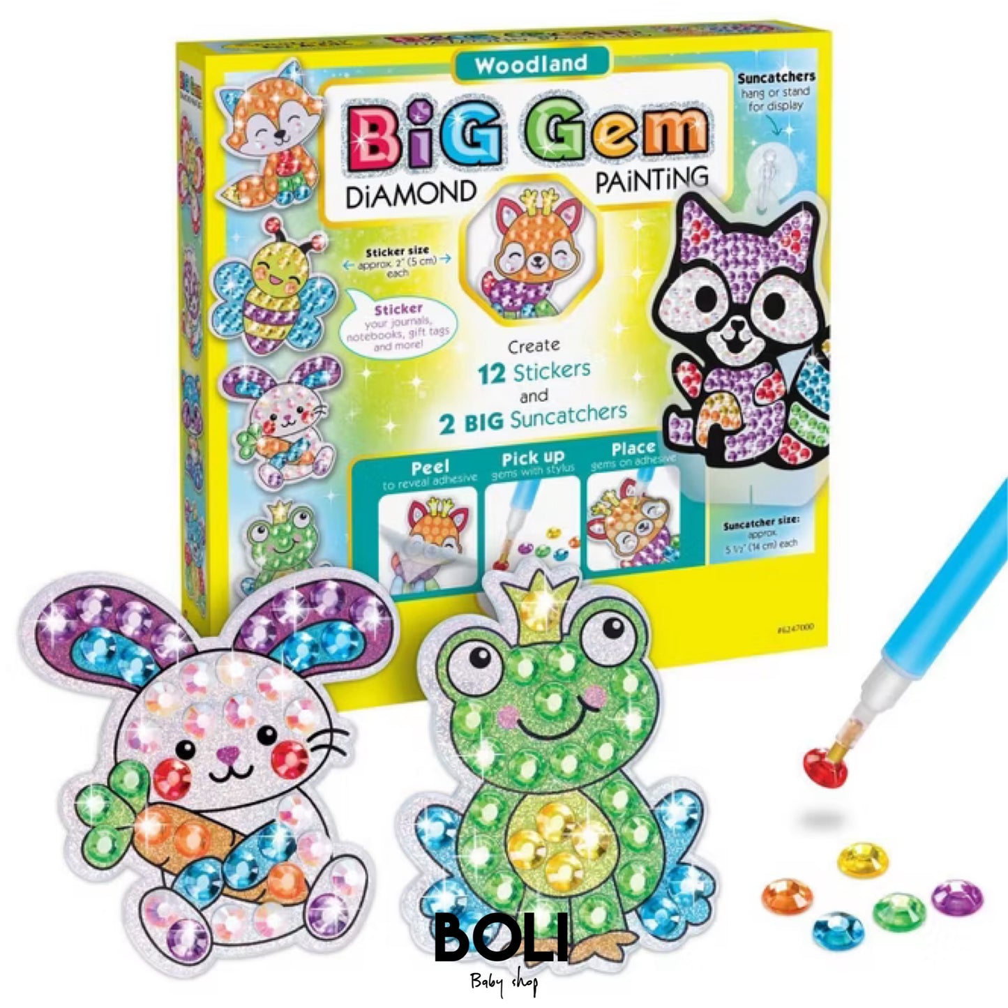 Big Gem Woodland Diamond painting kit