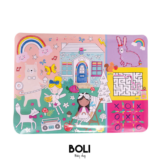 Colouring Mat Fairies