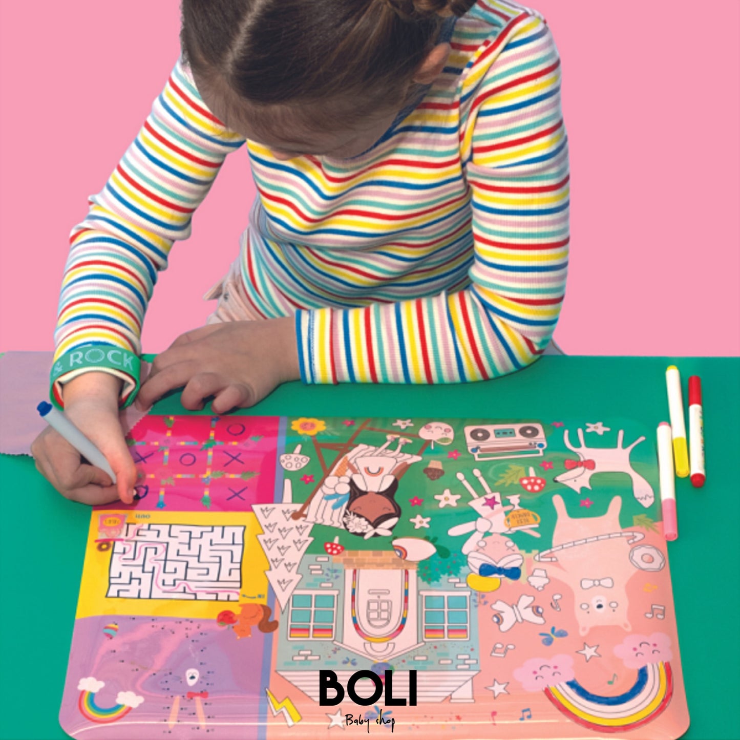 Colouring Mat Fairies