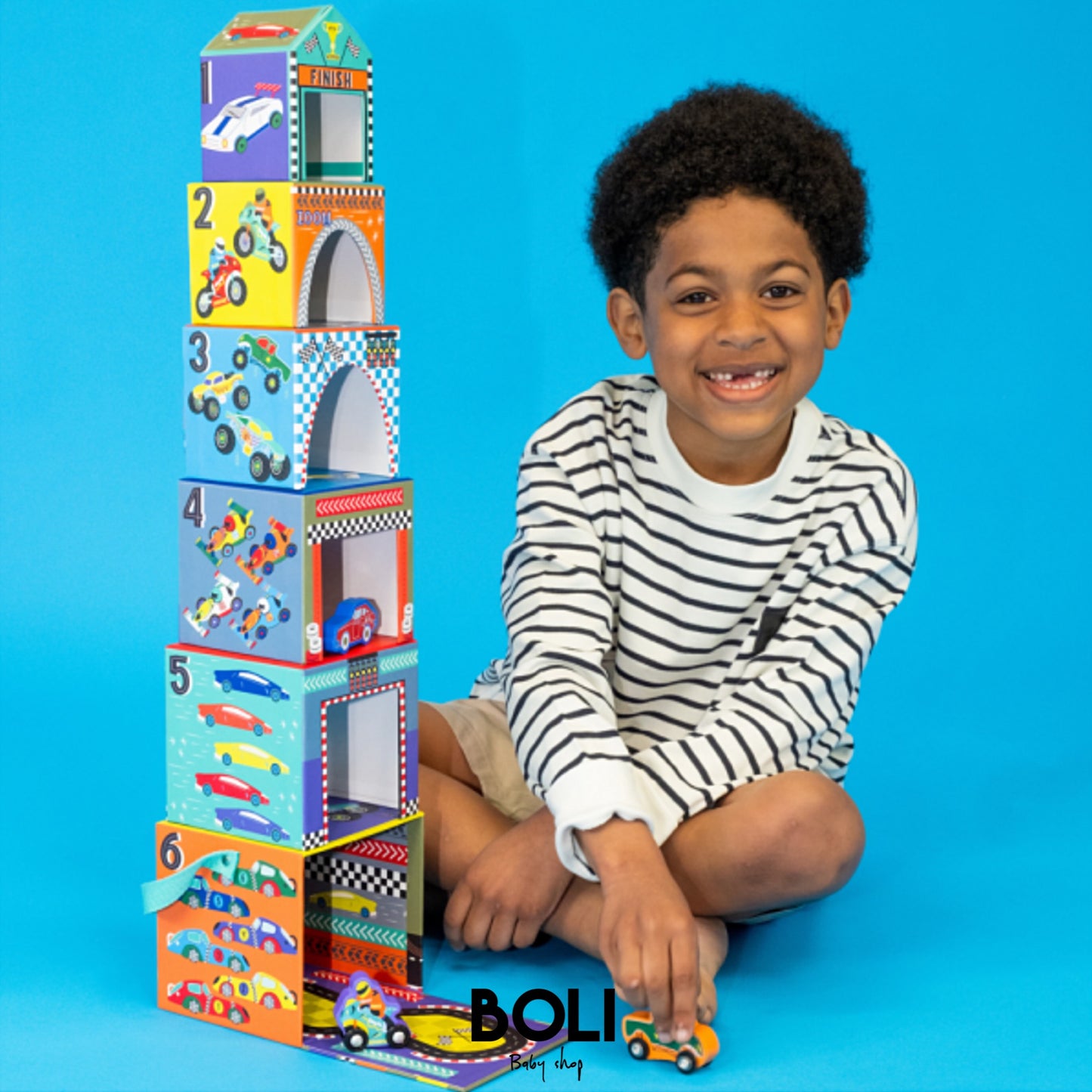 Stack & Play Cars