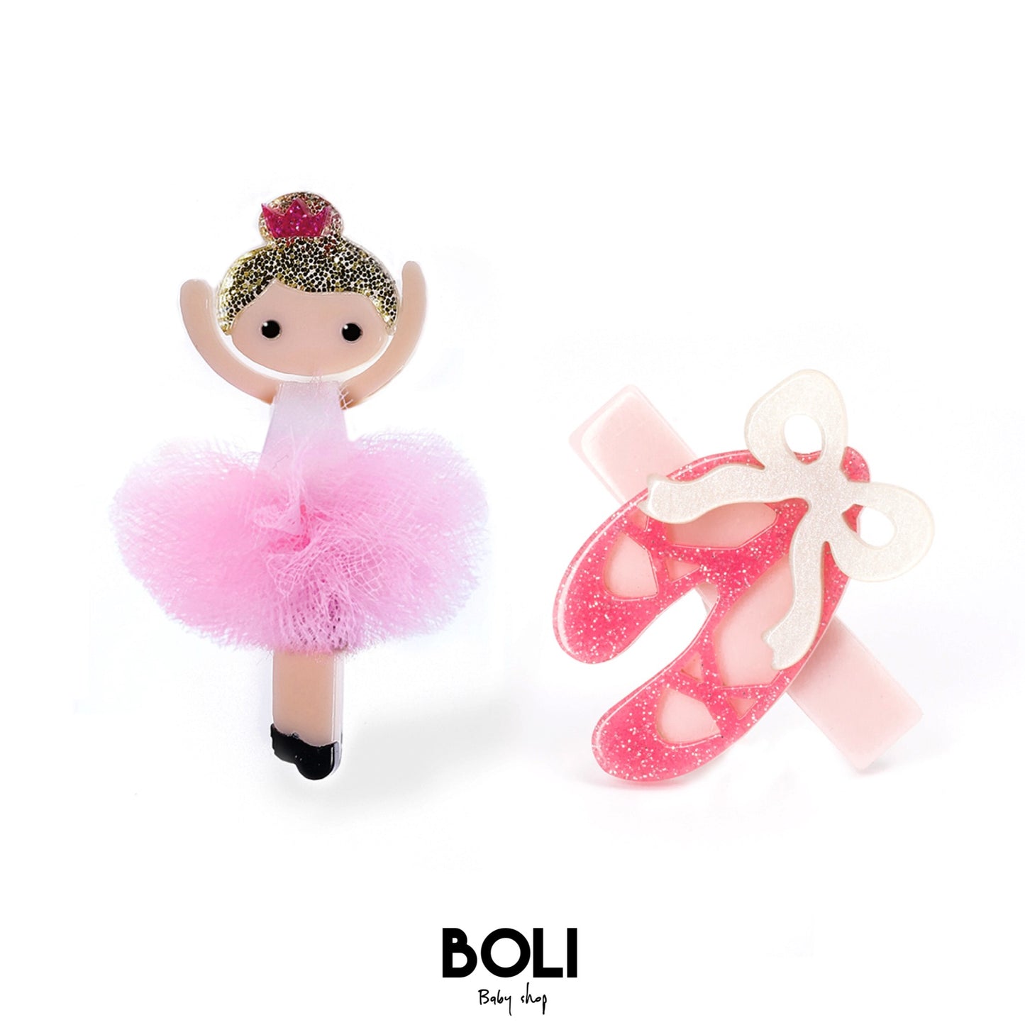 Ballerina Tutu Hair Clips