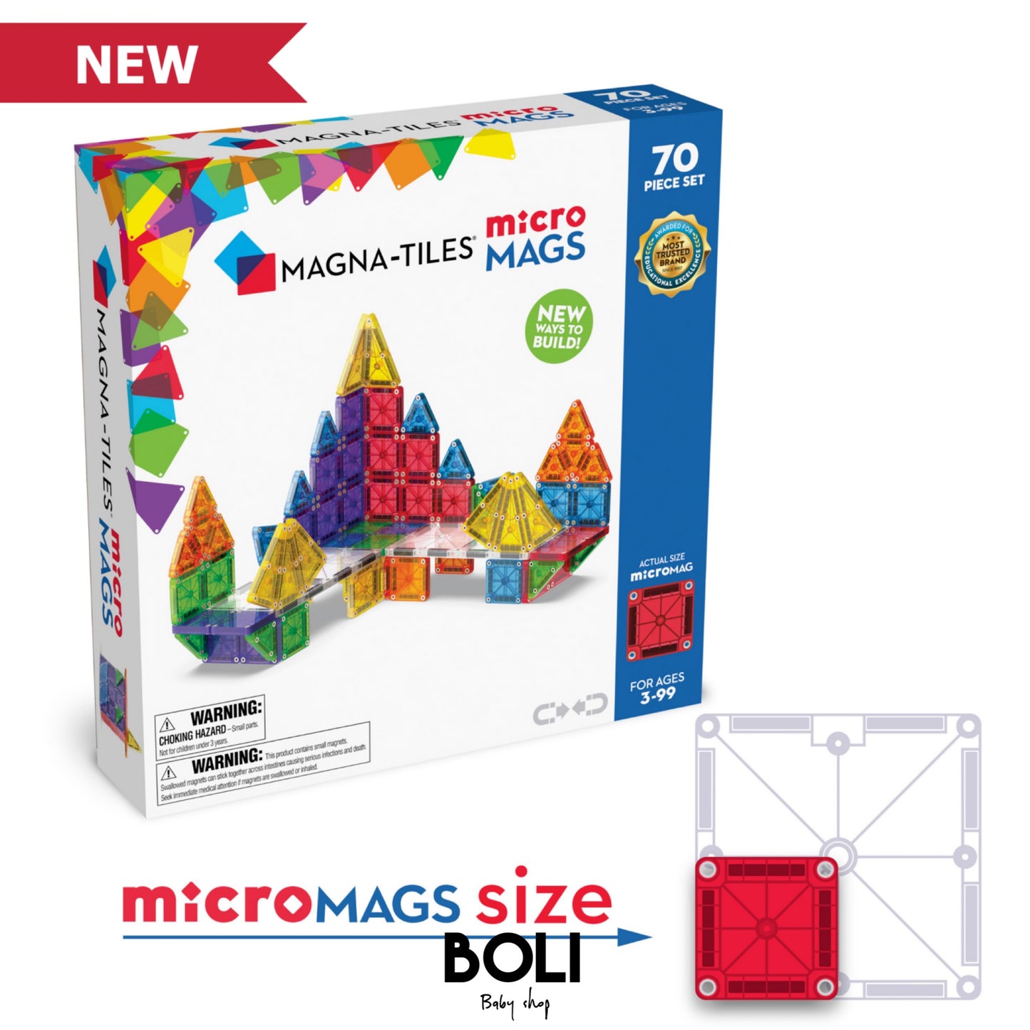 Magna tiles MicroMAGS Combo