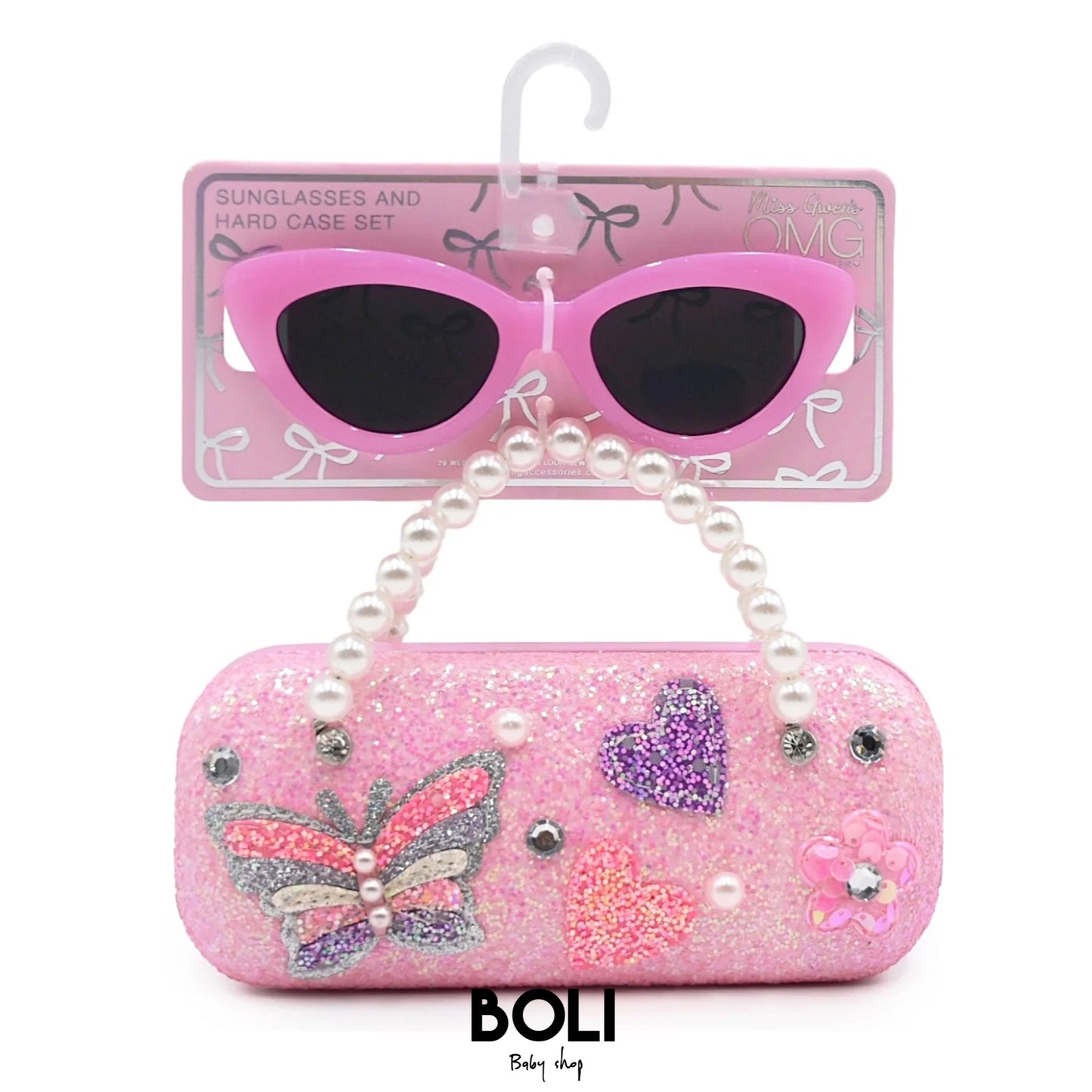 Butterfly Case and Glasses