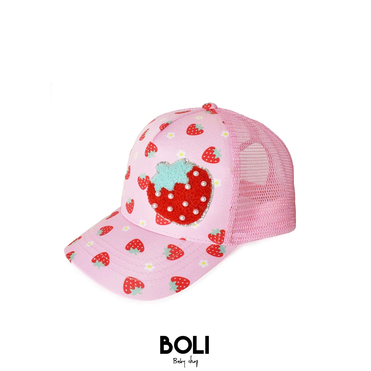 Strawberry Trucker Hat