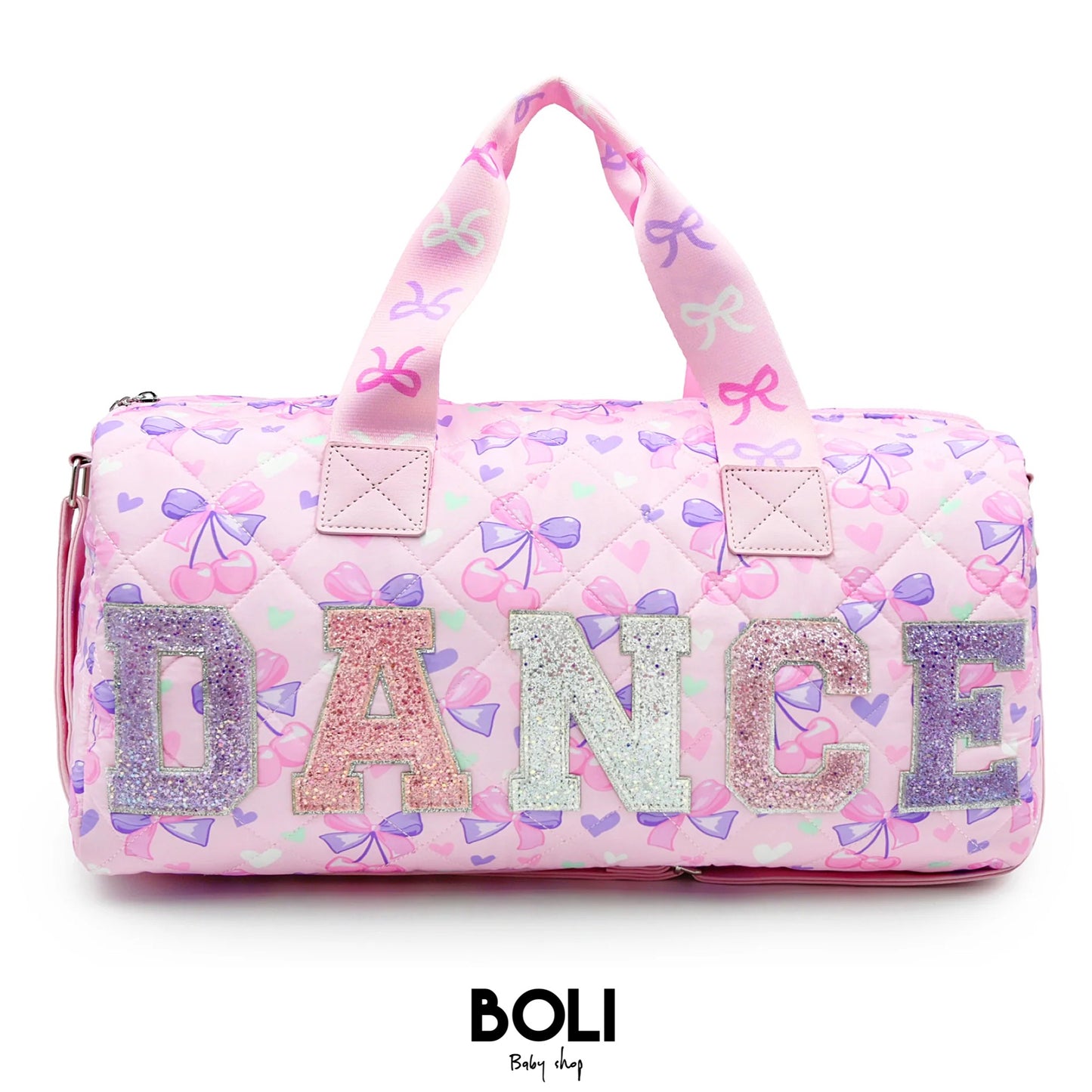 Dance Cherry Bow Duffel Bag