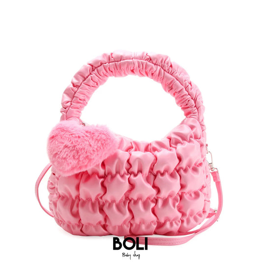 Quilted Scrunchie Crossbody Bag