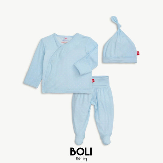 Pin Blue Kimono Set Magnetic