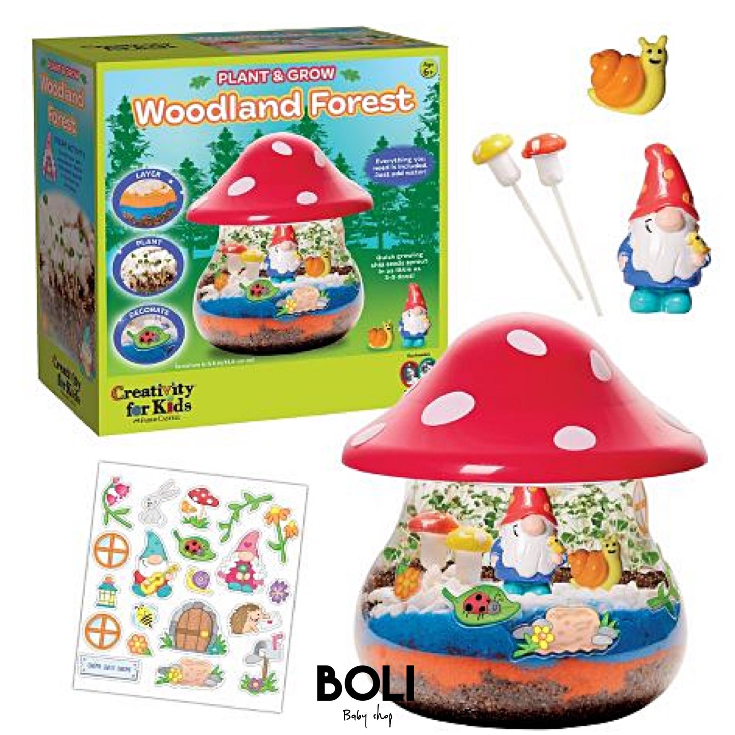 Woodland Forest Garden art kit