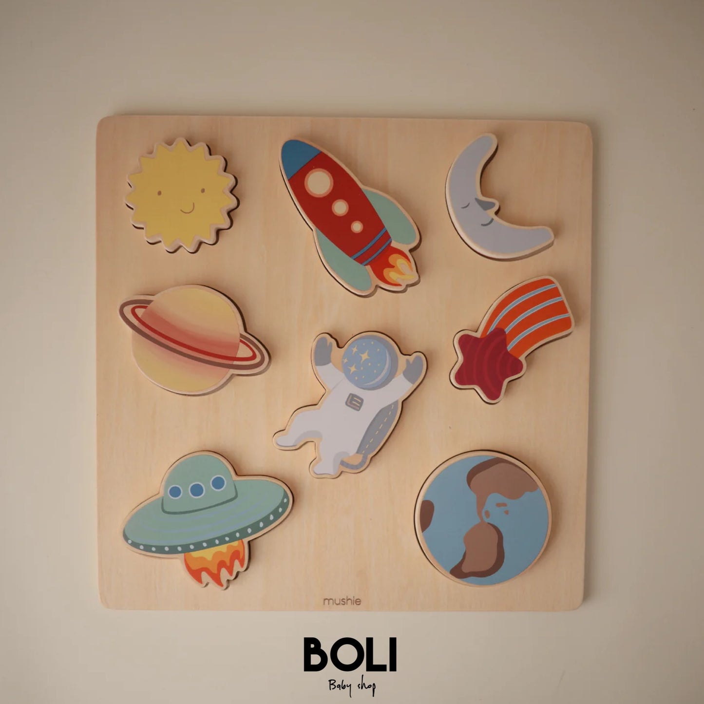 Wooden Space Puzzle