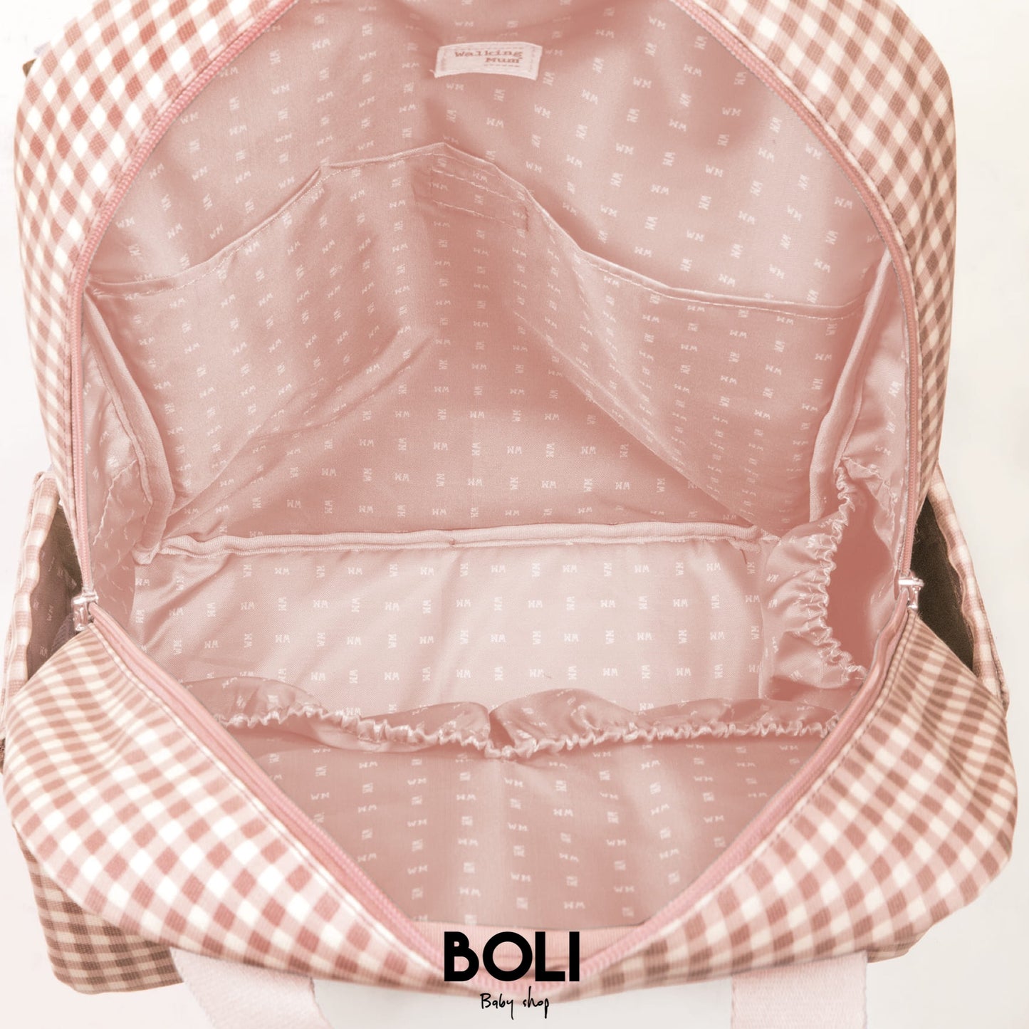 Mochila Vichy Rosa