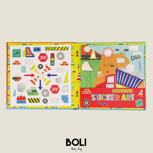 Sticker Art Construction