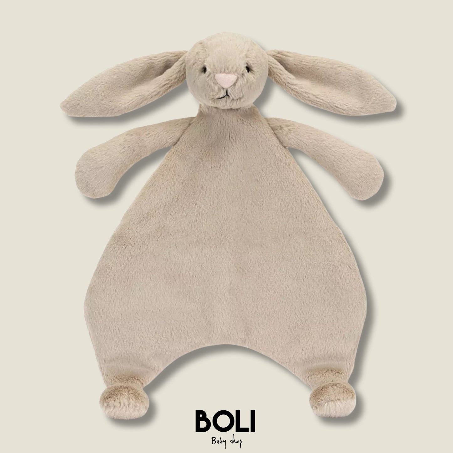 Bashful Beige Bunny Comforter