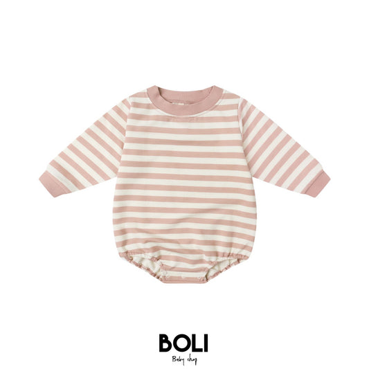 Crew Neck Bubble Romper