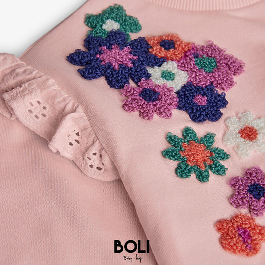Sudadera Flores