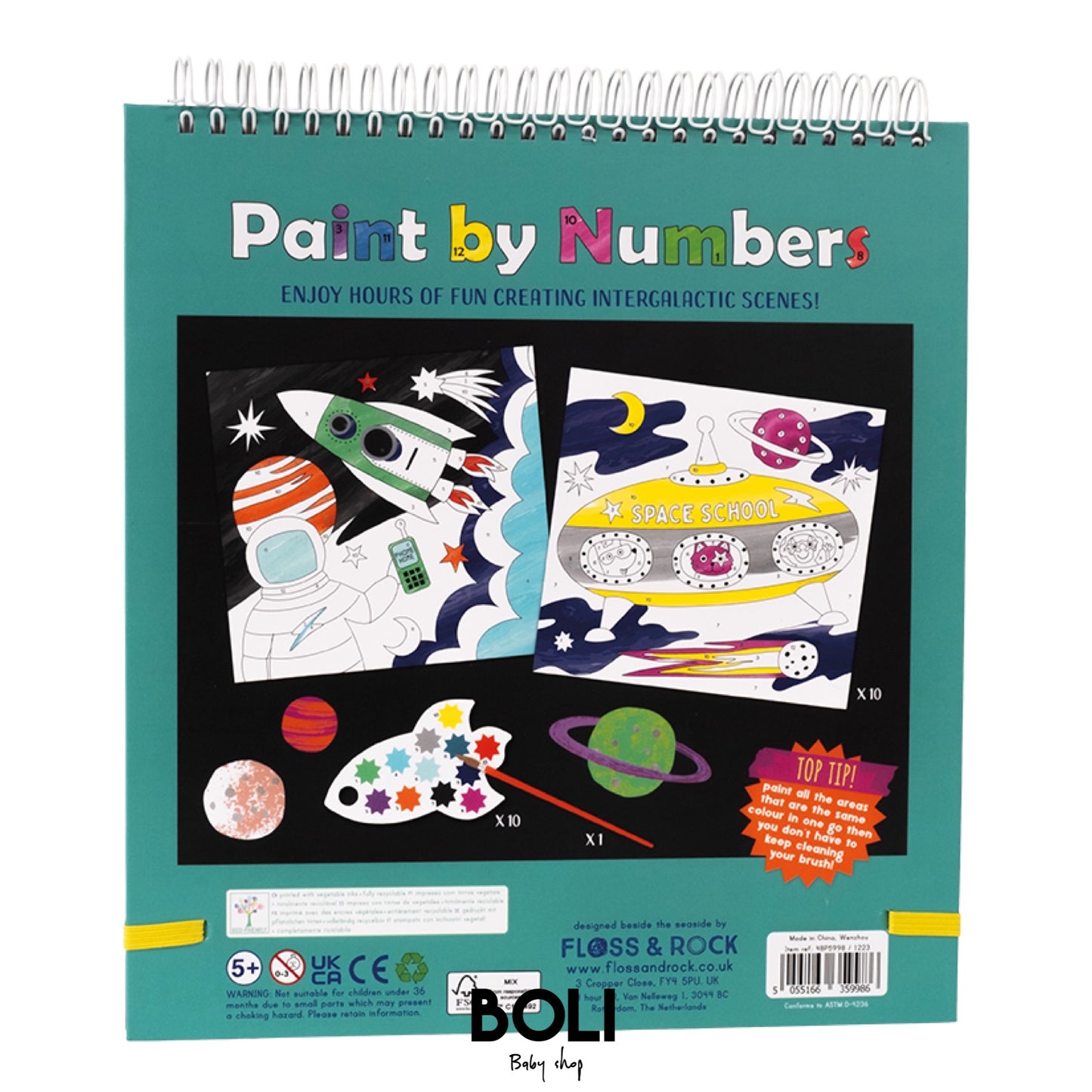 Paint by numbers Space