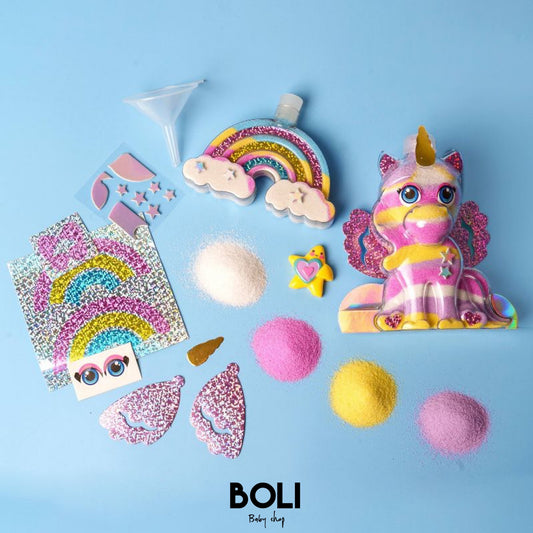 Unicorn & Rainbow DIY art kit